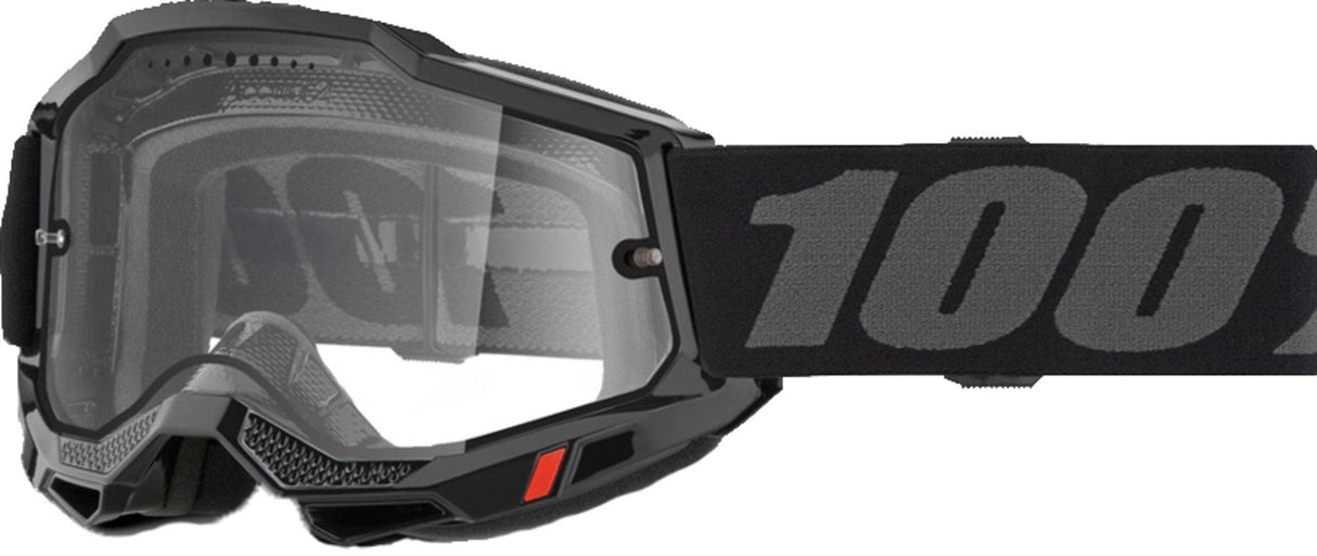 100percent100percent-Accuri 2 Enduro MTB Goggle Black - Clear Lens