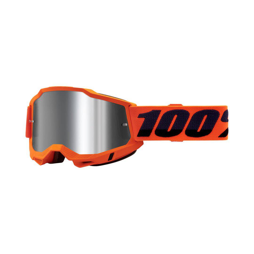 100percent100percent-Accuri 2 Goggle Neon/Orange - Mirror Silver