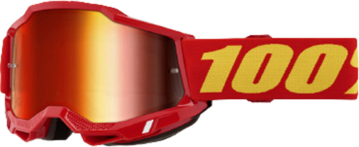 100percent100percent-ACCURI 2 Goggle Red - Mirror Red Lens