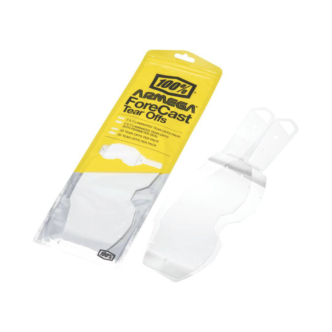 100percent100percent-Armega Forecast Standard Tear-Offs 50 PK