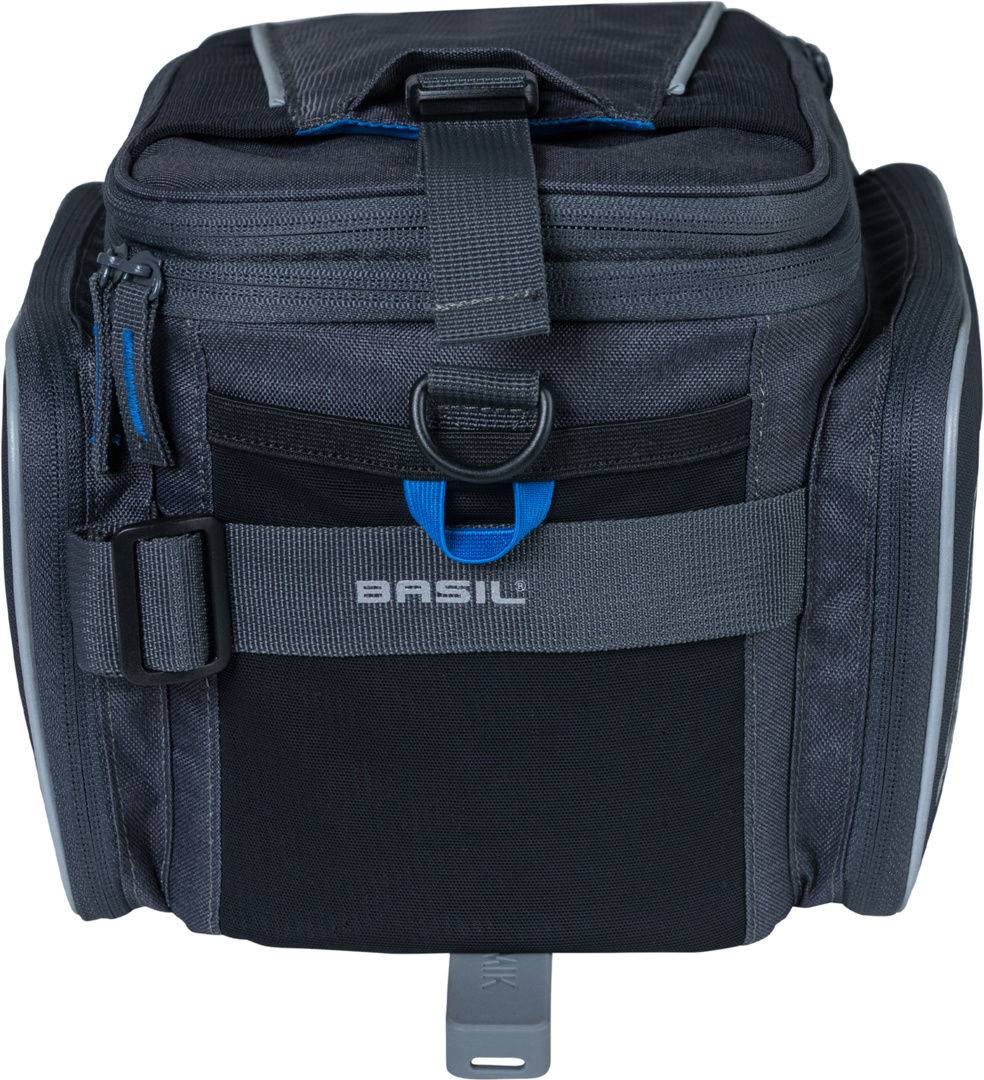 BasilBasil-Gepäckträgertasche Sport Design MIK grau