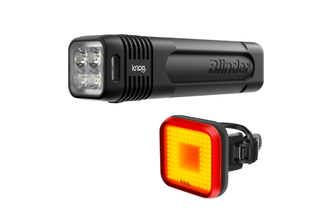 KnogKnog Lichtset Blinder 600 & Blinder Square schwarz