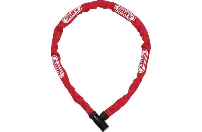 ABUSAbus Kettenschloss 4804K/75 ohne Halter rot