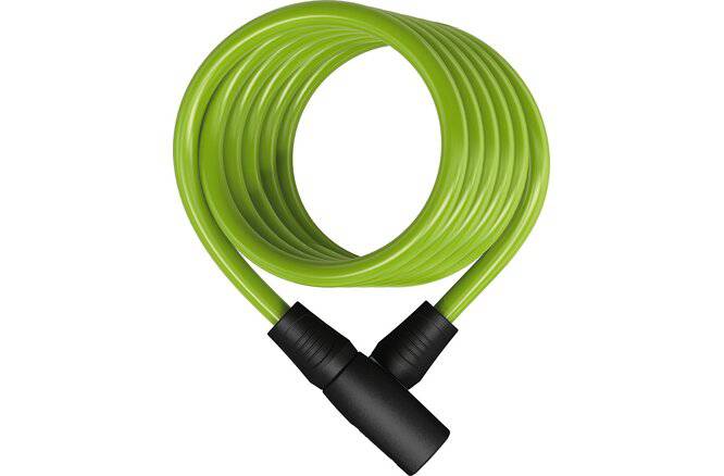 ABUSAbus Spiralkabelschloss Star 4508K/150 ohne Halter grün