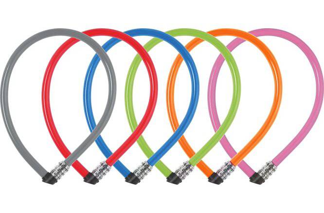 ABUSAbus Kabelschloss 3406C/55 Code ohne Halter assortiert