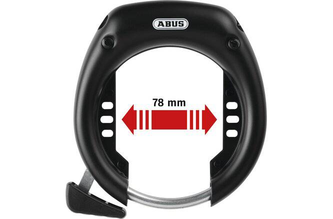 ABUSAbus Rahmenschloss Shield XPlus 5755L NR ohne Halter schwarz