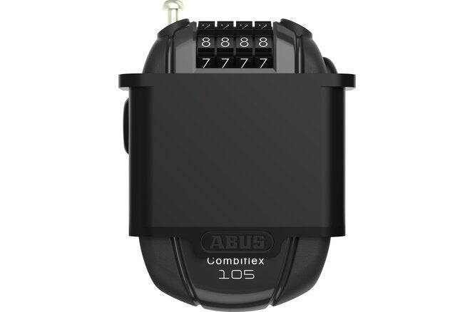 ABUSAbus Spezialschloss Combiflex Rest 105 Code mit Halter CHR schwarz
