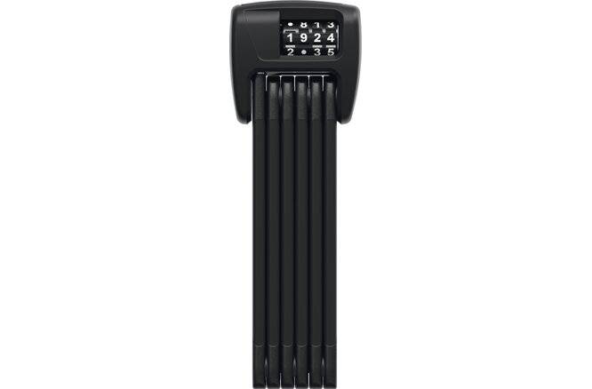 ABUSAbus Faltschloss Bordo Combo 6000C/90 LED Code mit Halter SH 6000/90 schwarz