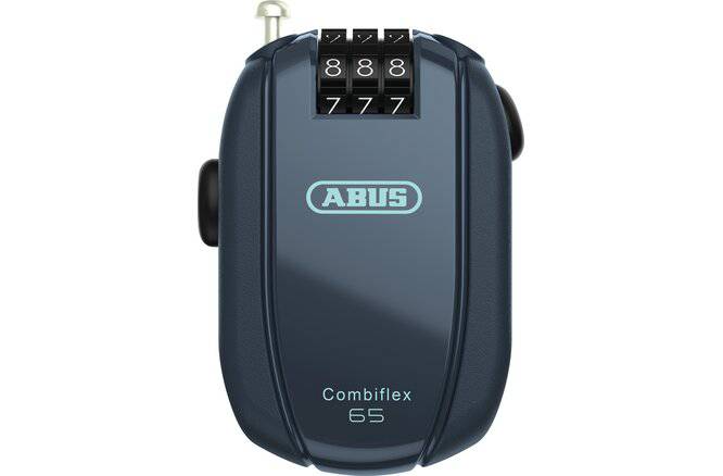 ABUSAbus Spezialschloss Combiflex StopOver 65 Code ohne Halter midnight blue