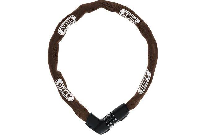 ABUSAbus Kettenschloss Tresor 1385/85 Code ohne Halter lyriabrown