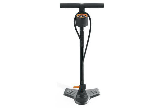 SKSSKS Standpumpe Airmotion 12.0 Stahl Multi Valve schwarz/orange