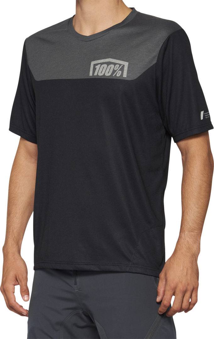 100percent100percent-Jersey Airmatic schwarz-charcoal