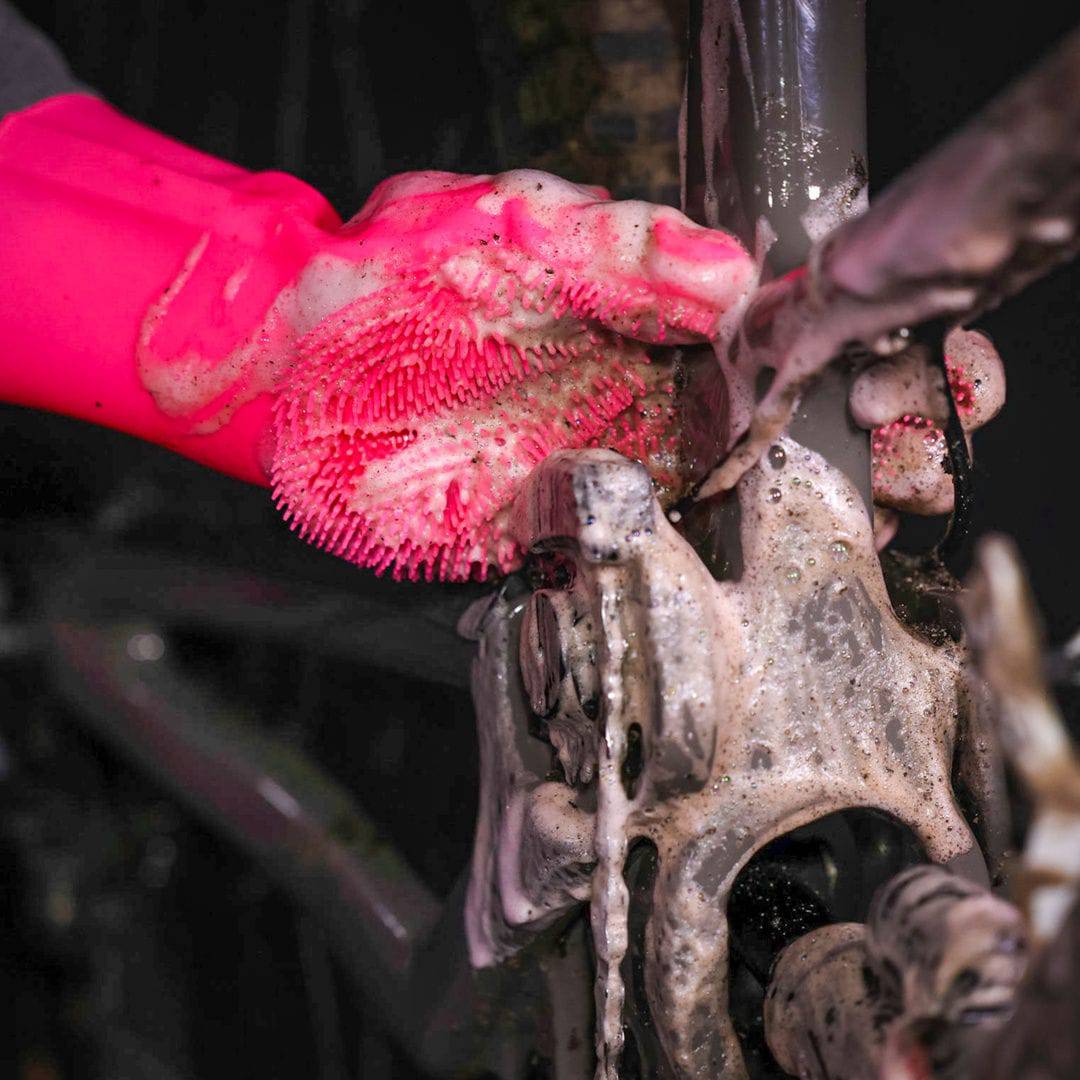 Muc-OffMuc-Off-Deep Scrubber Gloves Pink L