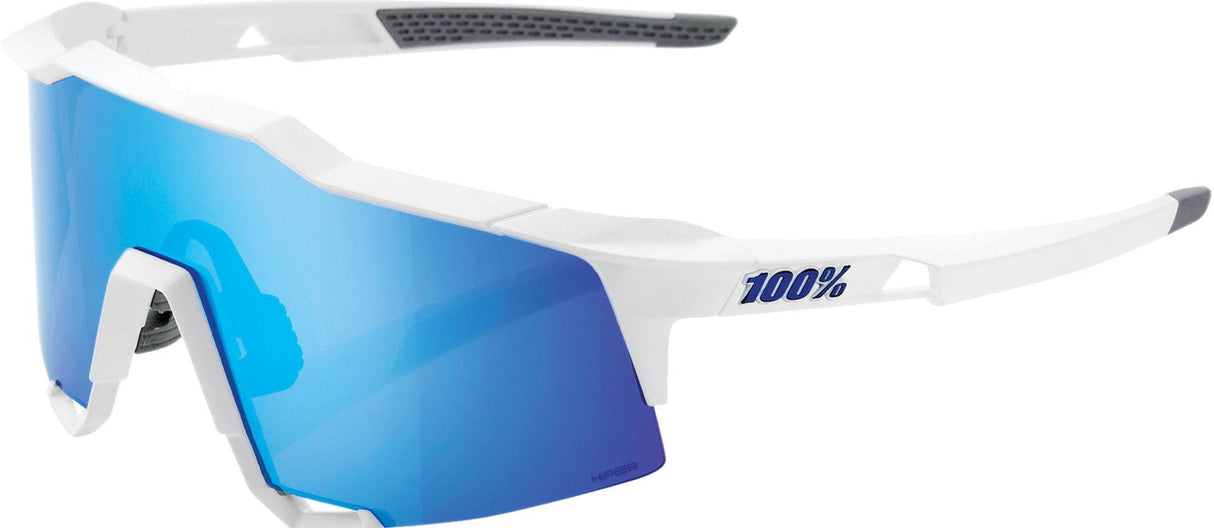 100percent100percent-Brille Speedcraft Tall Matte White-HiPER Blue