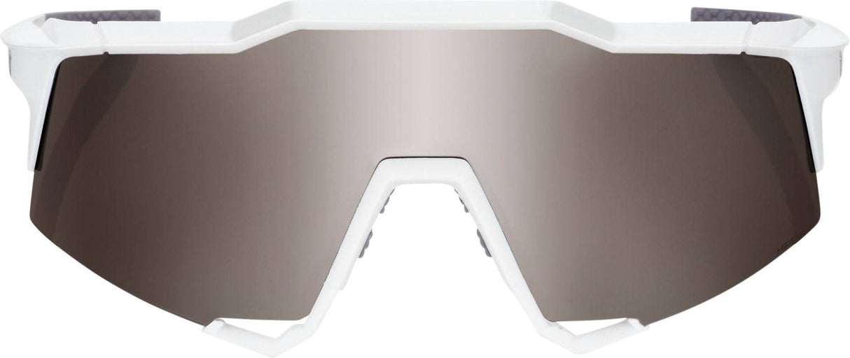 100percent100percent-Brille Speedcraft Tall Matte White-HiPER Silv
