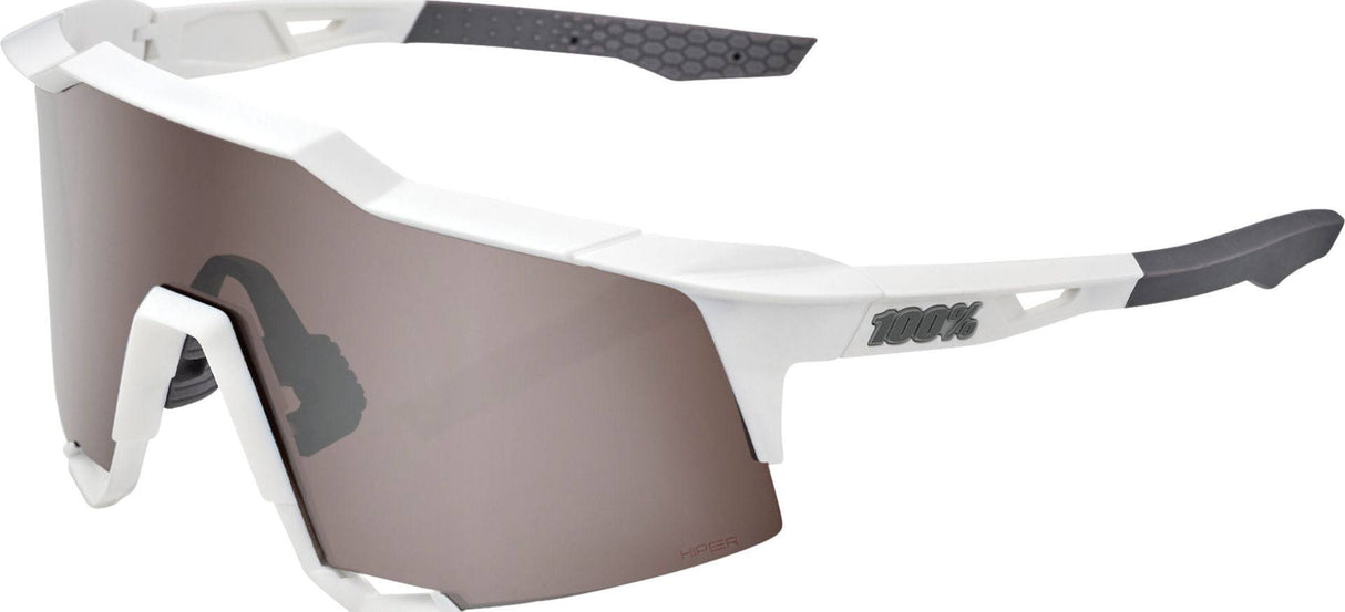 100percent100percent-Brille Speedcraft Tall Matte White-HiPER Silv