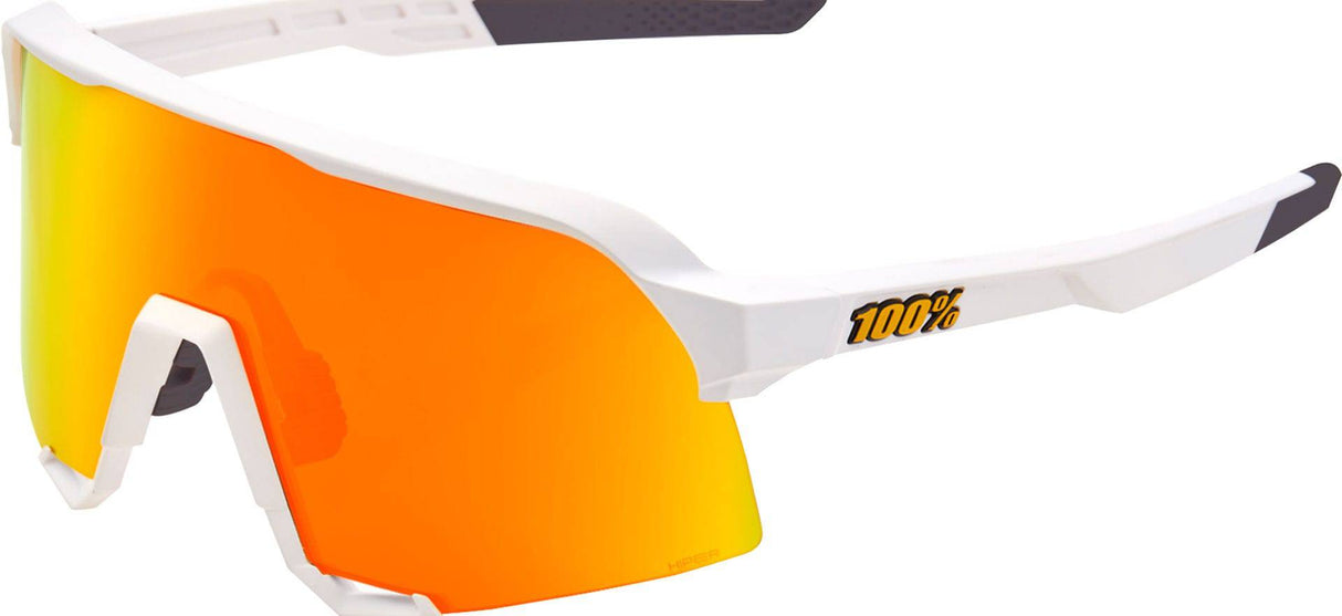 100percent100percent-Brille S3 Soft Tact White-HiPER Red ML