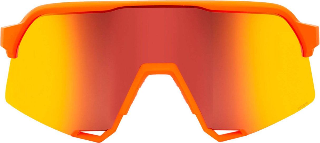 100percent100percent-Brille S3 Soft Tact Neon Orange-HiPER Red ML