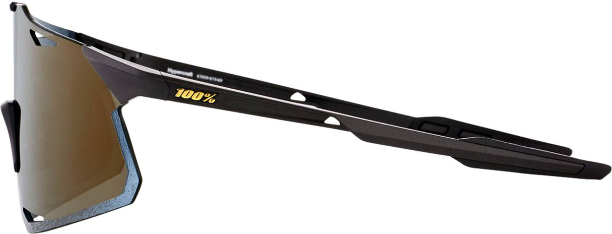 100percent100percent-Brille Hypercraft Matte Black-Soft Gold