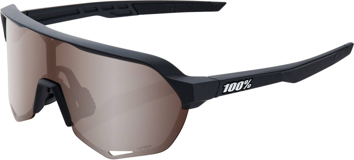 100percent100percent-Brille S2 Soft Tact Black-HiPER Crimson Silv