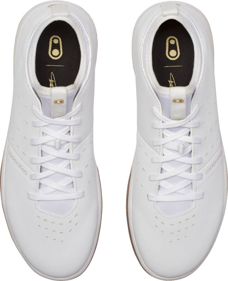CrankbrothersCrankbrothers-Schuhe Stamp Street Lace weiss-gold