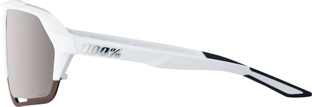 100percent100percent-Brille Norvik Soft Tact White-HiPER Silver