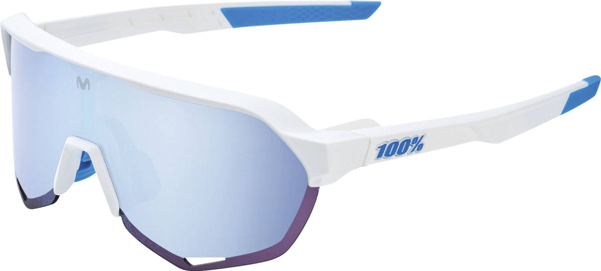 100percent100percent-Brille S2 Movistar Team White-HiPER Blue ML