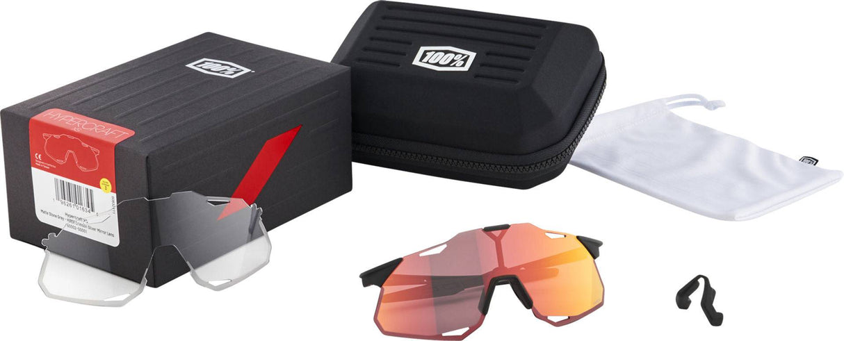 100percent100percent-Brille Hypercraft XS Soft Tact Black-HiPER Rd