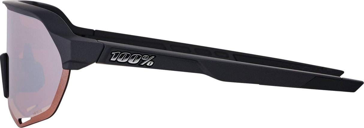 100percent100percent-Brille S2 Soft Tact Black-HiPER Crimson Silv