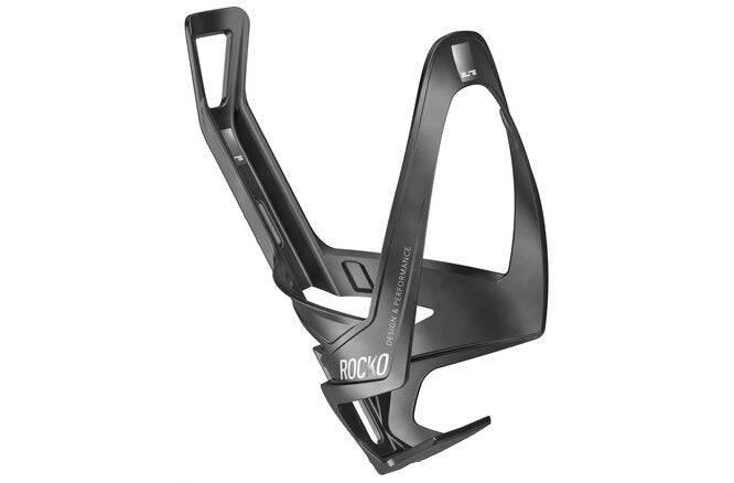 EliteElite Bidonhalter Rocko Carbon matt schwarz weiss