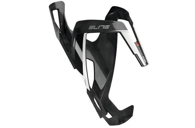 EliteElite Bidonhalter Vico Carbon glossy schwarz-weiss