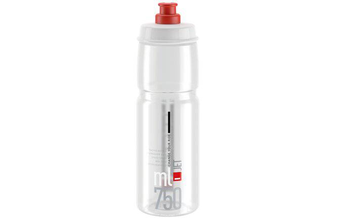 EliteElite Bidon Jet 750 ml transparent-rot