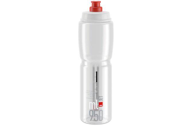 EliteElite Bidon Jet 950 ml transparent-rot