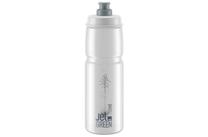 EliteElite Bidon Jet Green 750 ml transparent