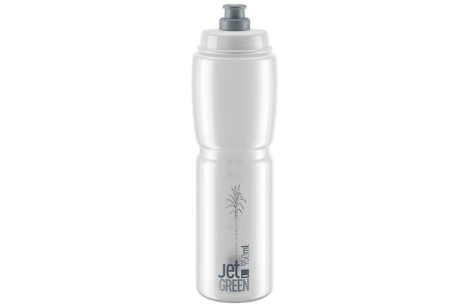 EliteElite Bidon Jet Green 950 ml transparent