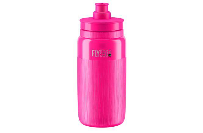 EliteElite Bidon Fly Tex 550 ml clear pink