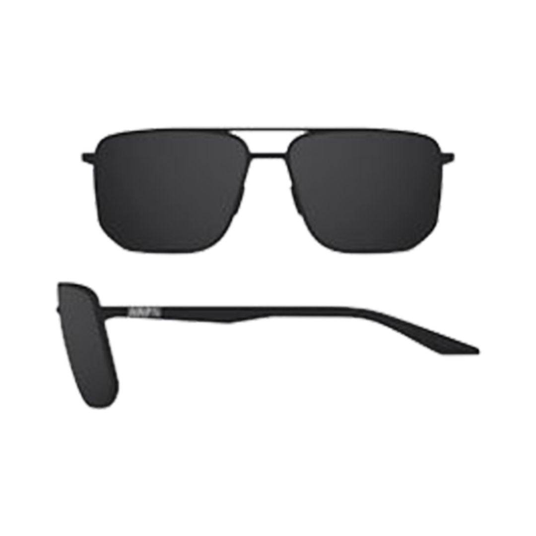 100percent100percent-Konnor Brille Matte Black - Black Mirror Lens