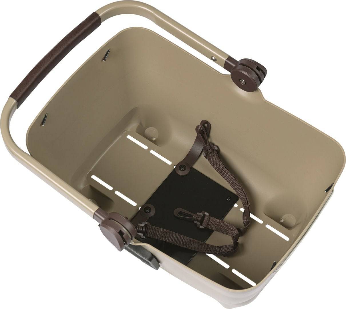 BasilBasil-Buddy Fahrradhundekorb KF, 32L, biscotti brown