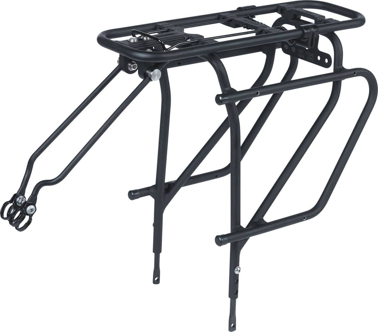 BasilBasil-Universal Gepäckträger, MIK (in) Side, mattschwarz