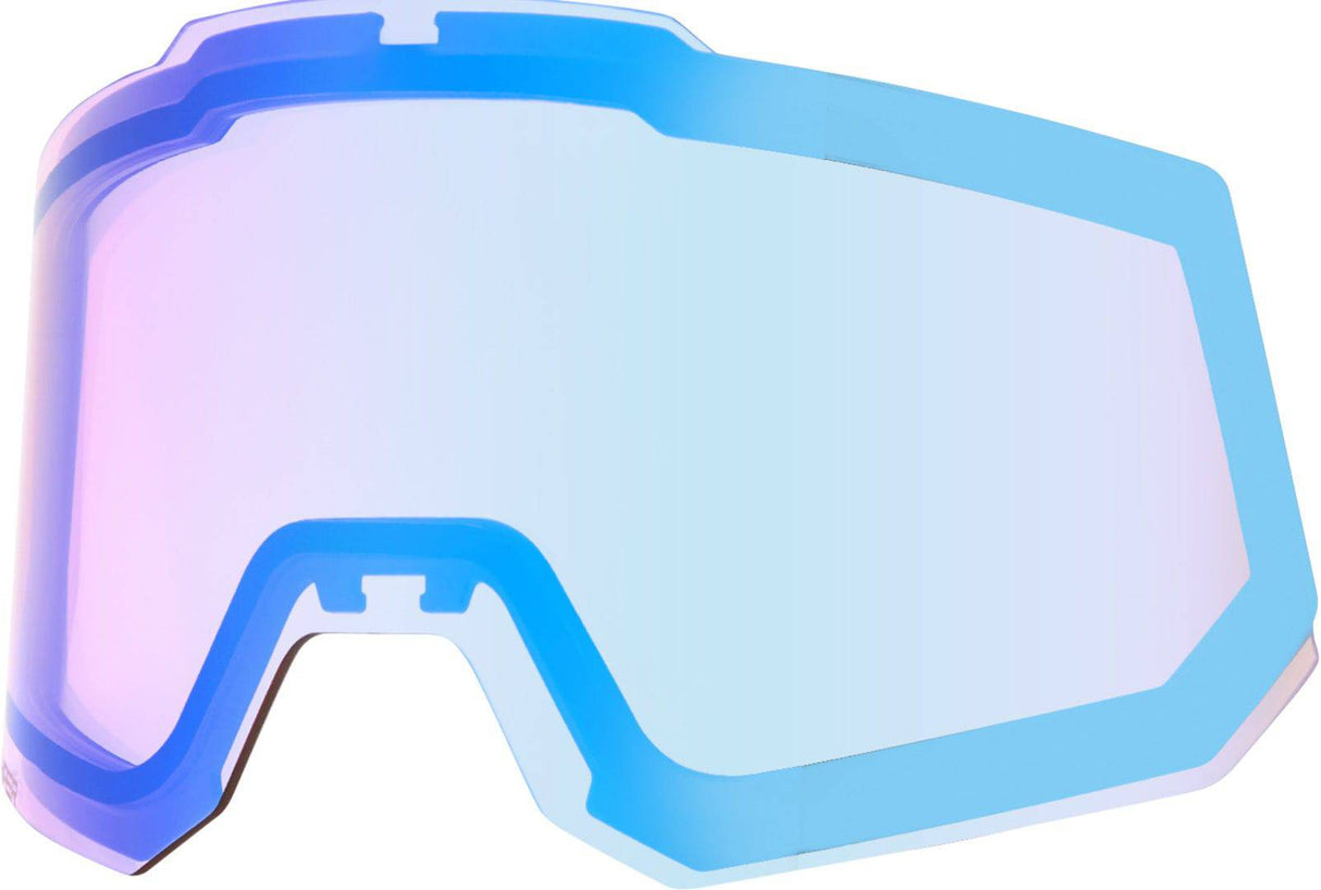 100percent100percent-Snowcraft Replacement Lens - Hiper Dual Pane Mirror Turquoise Lens