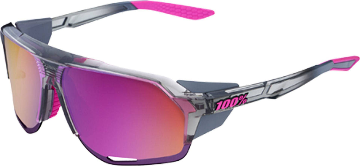 100percent100percent-Brille Norvik Polished Translucent Grey -Purple Multilayer