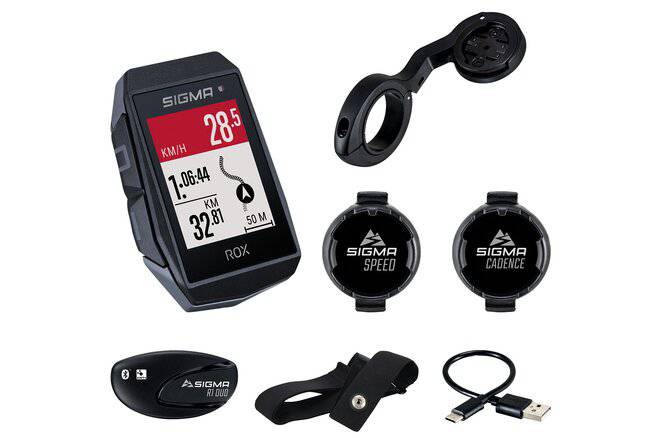 SIGMA SPORTSigma Computer ROX 11.1 Evo GPS Set schwarz