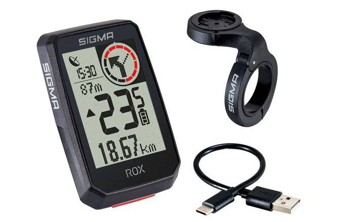 SIGMA SPORTSigma Computer ROX 2.0 GPS Set schwarz