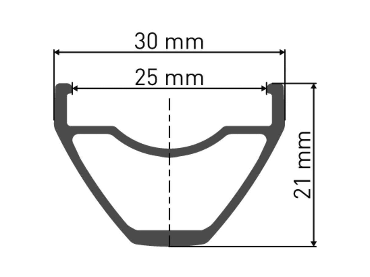 DT SwissDT Swiss-E 512 Felge DB 27.5" 25 32L