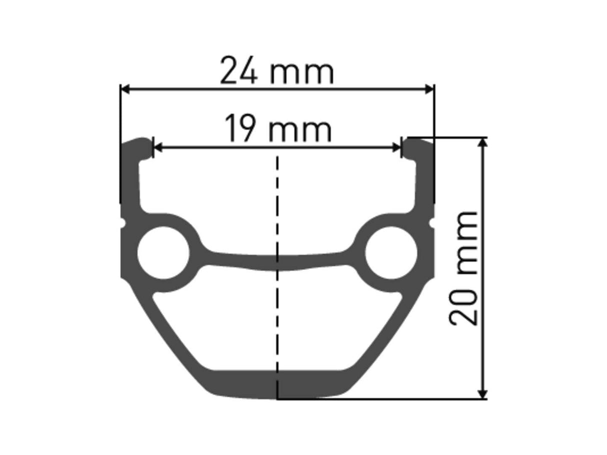 DT SwissDT Swiss-535 Felge RB 700c 19 36L