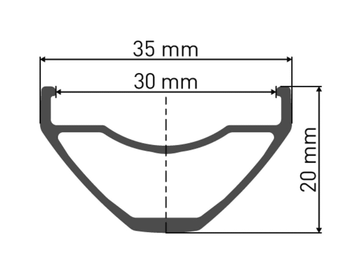 DT SwissDT Swiss-M 502 Felge DB 29" 30 32L