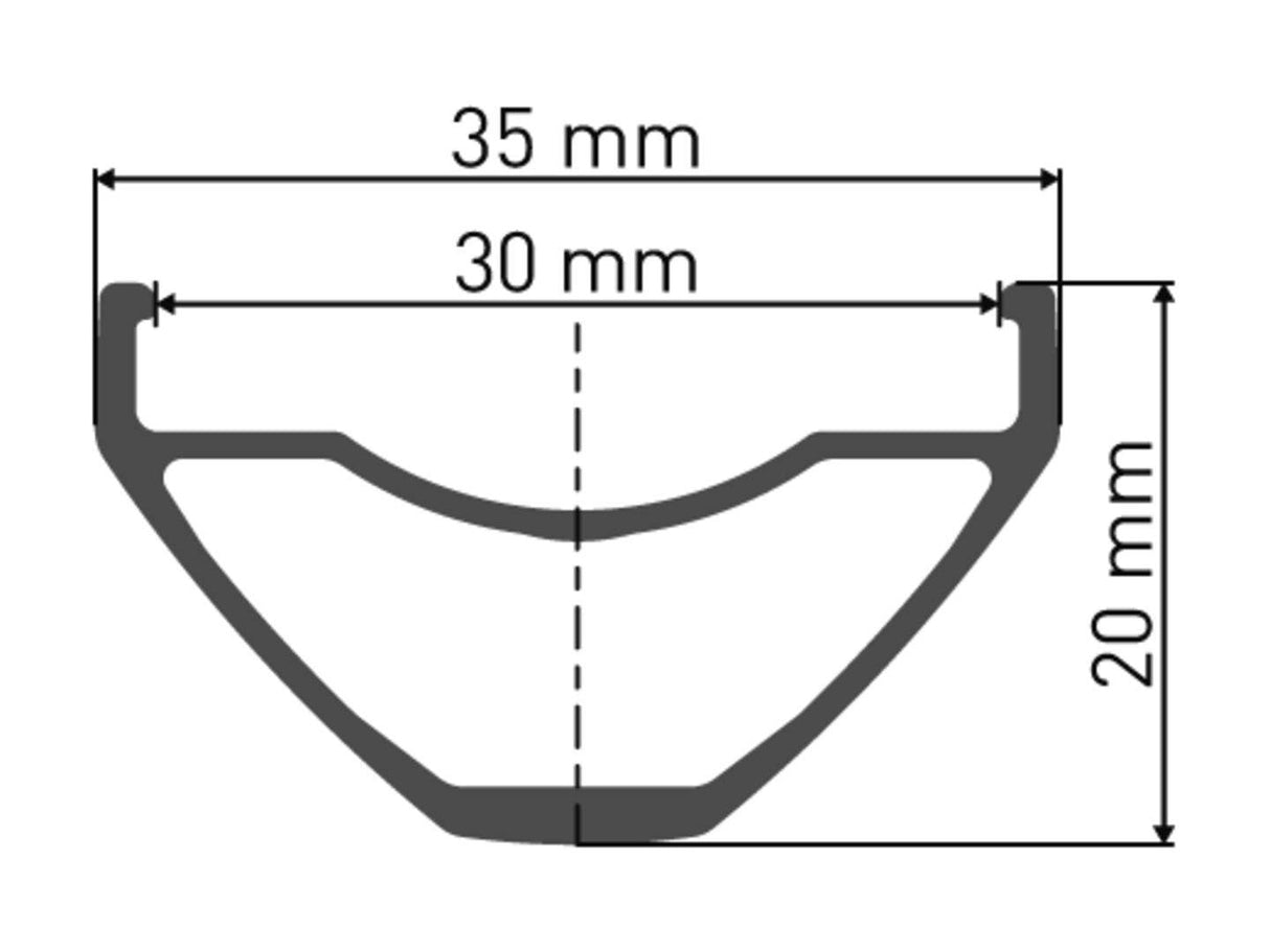 DT SwissDT Swiss-M 502 Felge DB 29" 30 28L