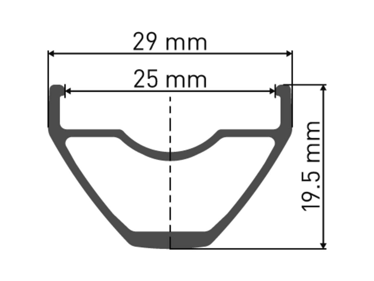 DT SwissDT Swiss-X 432 Felge DB 29" 25 32L