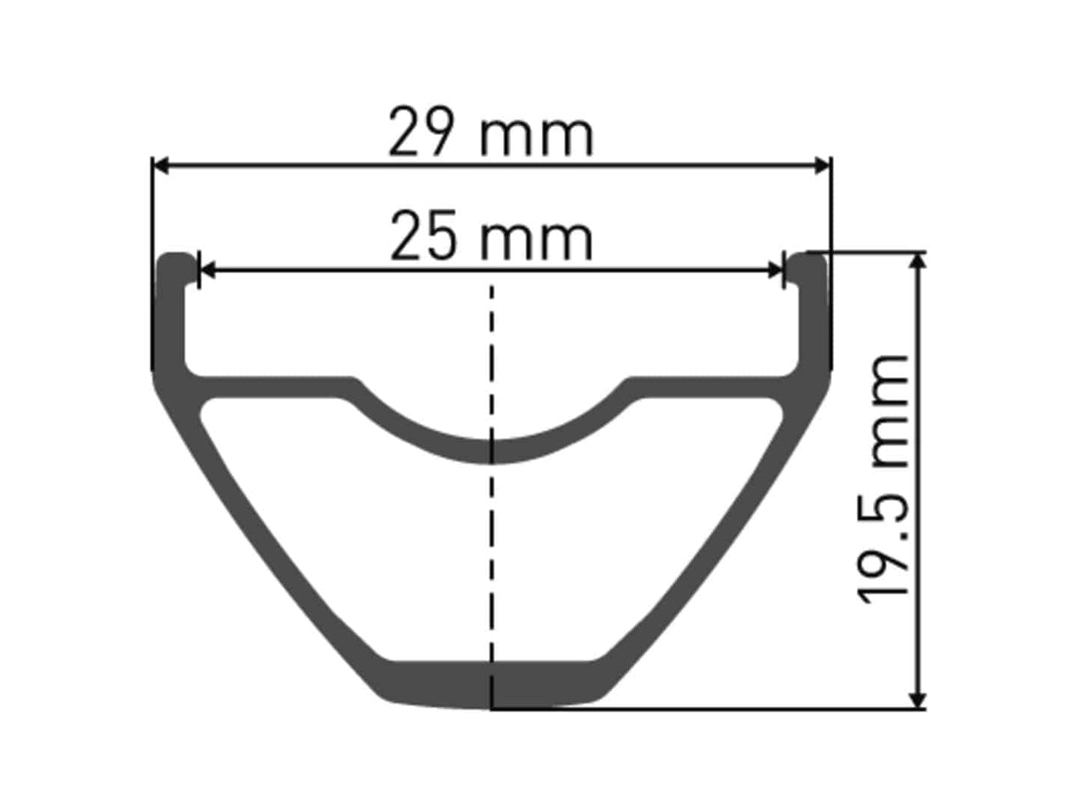 DT SwissDT Swiss-X 432 Felge DB 29" 25 28L