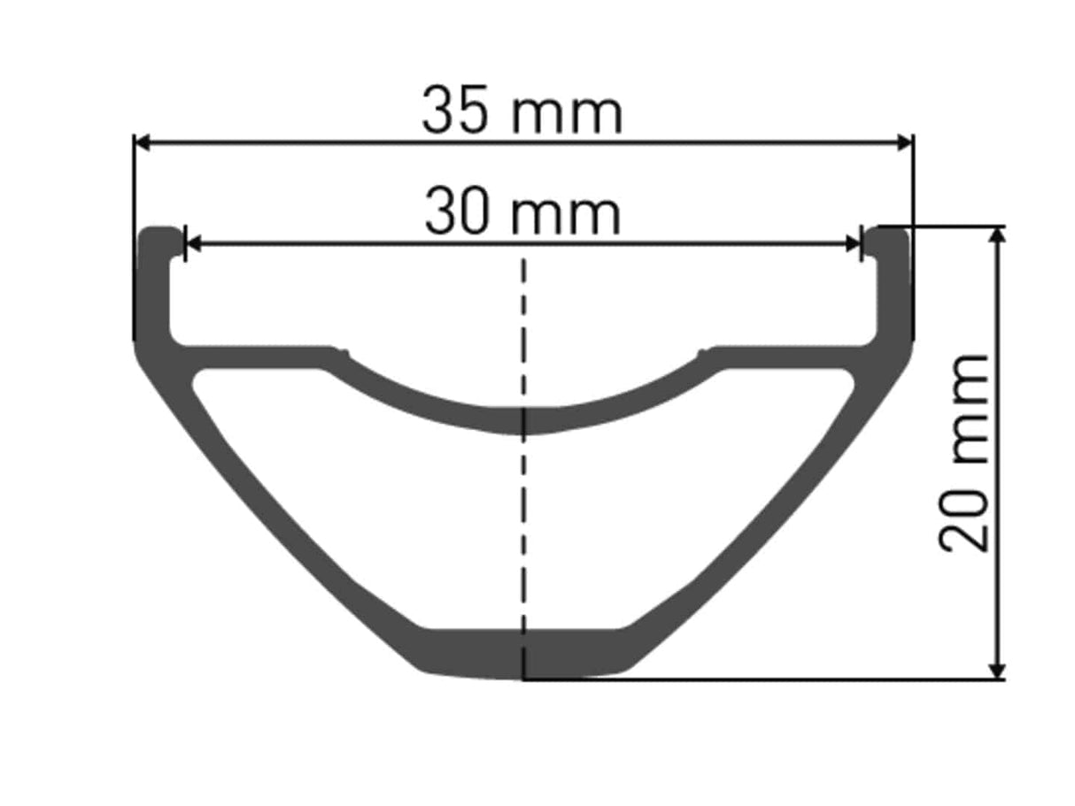 DT SwissDT Swiss-H 552 Felge DB 29" 30 28L